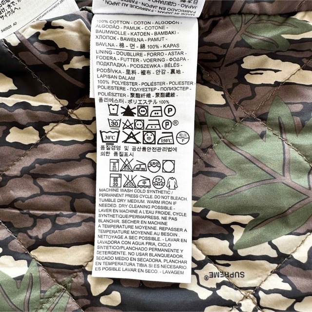 Supreme(シュプリーム)のSupreme Levi's デニムジャケット 裏地迷彩 メンズのジャケット/アウター(Gジャン/デニムジャケット)の商品写真