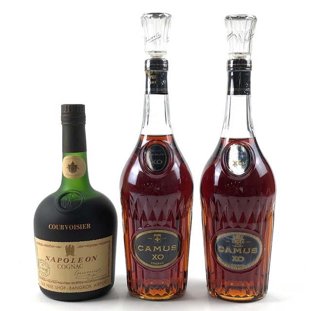 3本 COURVOISIER CAMUS コニャック-