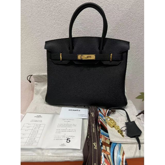 最新エルメス Hermes - 【ほとんど未使用】HERMES バーキン30 ゴールド金具 ハンドバッグ 最新エルメス Hermes - 【ほとんど未使用】HERMES バーキン30 ゴールド金具 ハンドバッグ