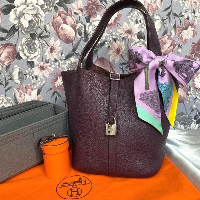 早い者勝ち‼︎HERMES ピコタンロックMM エルメスツイリーとインバッグ付き