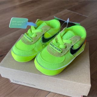 AIR FORCE 1 OFF White TD ベビーシューズ　12センチ