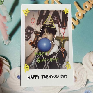 トゥモローバイトゥギャザー(TOMORROW X TOGETHER)のテヒョン ポラロイドカード(K-POP/アジア)