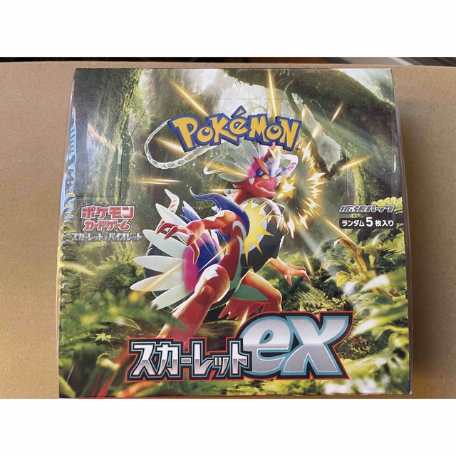 ポケモン(ポケモン)のポケモンカード　スカーレットex エンタメ/ホビーのトレーディングカード(Box/デッキ/パック)の商品写真