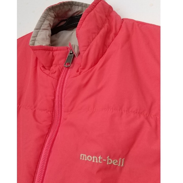 mont bell(モンベル)のモンベル　リバーシブルサーマラップベスト　１５０ キッズ/ベビー/マタニティのキッズ服女の子用(90cm~)(ジャケット/上着)の商品写真