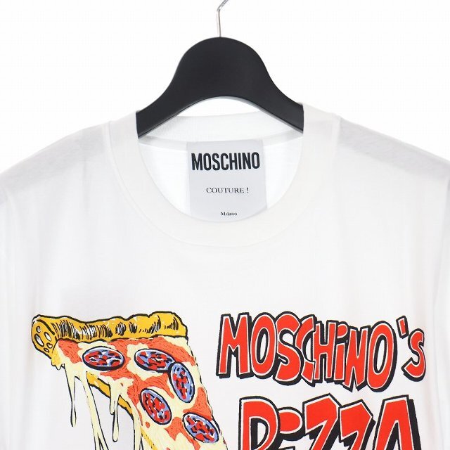 【1点限りの超特価‼️】MOSCHINO モスキーノ 花柄コットンTシャツ 44