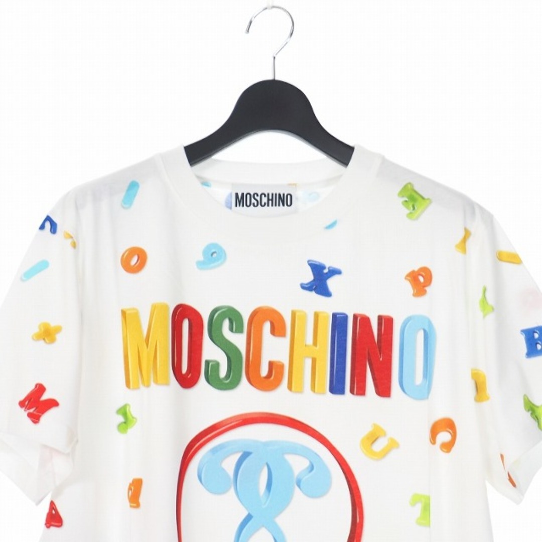 MOSCHINO - モスキーノ ダブルクエスチョン プリント ワンピース T