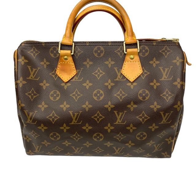 LOUIS VUITTON - [USED/中古]LOUIS VUITTON ルイ・ヴィトン ボストンバッグ スピーディ30 モノグラム キャンバス ブラウン ミニボストン 旅行用バッグ 中古 tdc-000426-4d