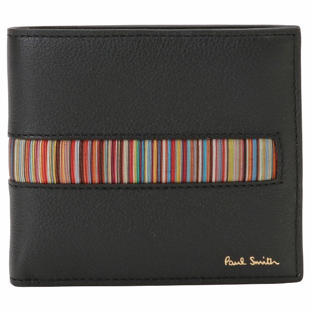 ポールスミス PAUL SMITH 二つ折り財布 メンズ 小銭入れ付 4