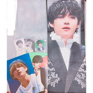 スローガン セット BTS BT21 tinytan テヒョン テテ TATA(アイドルグッズ)