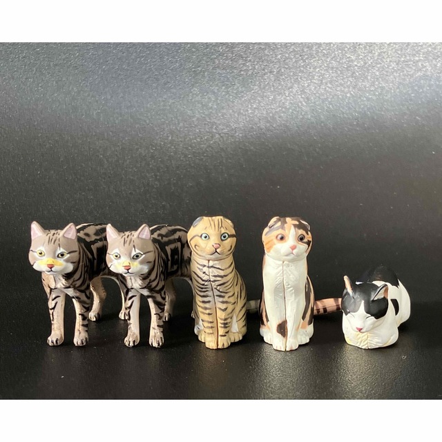チョコエッグペット動物コレクション 猫セット匿名配送 - 通販