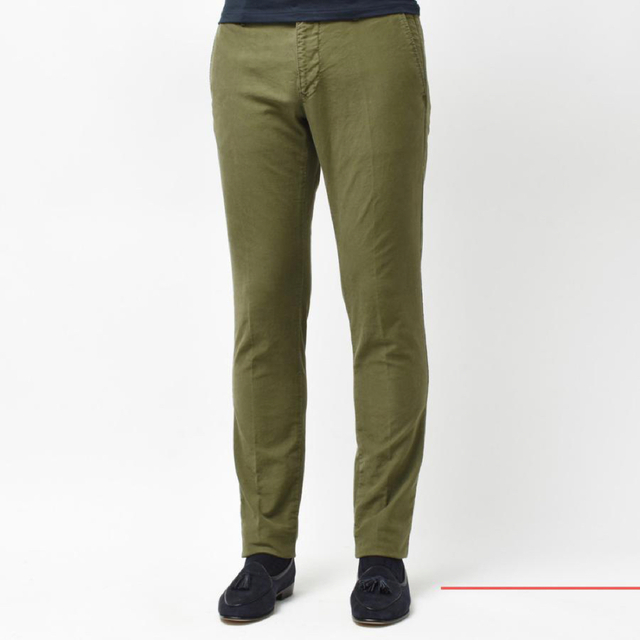 新品未使用品】INCOTEX SLACKS 32 ブラウン スリムフィット 【一部予約