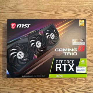 MSI GeForce RTX 3070 Gaming X TRIO(PCパーツ)