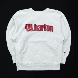 チャンピオン(Champion)の90s ビンテージ チャンピオン ウォートン リバースウィーブ スウェット 古着(スウェット)