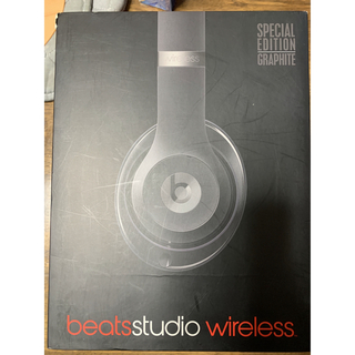 ビーツバイドクタードレ(Beats by Dr Dre)のワイヤレスヘッドホン　beats studio wireless グラファイト (ヘッドフォン/イヤフォン)