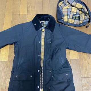 Barbour - バブアービデイル sl 試着程度 34 ﾈｲﾋﾞｰ 別フード付きの通販