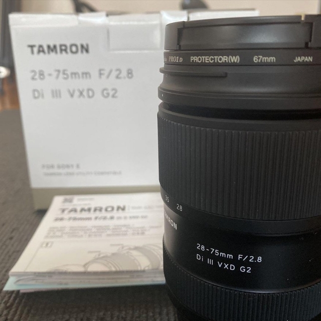 TAMRON(タムロン)のタムロン　tamron 28-75mm f2.8 di III vxd g2 スマホ/家電/カメラのカメラ(レンズ(ズーム))の商品写真