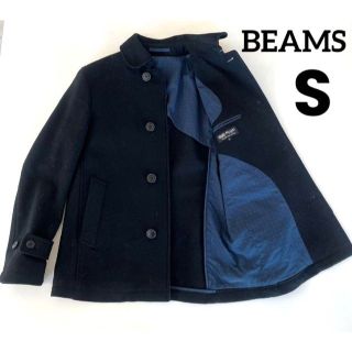 ビームス(BEAMS)のBEAMS  ビームス　コート　アウター　毛90%  ブラック　Sサイズ(ブルゾン)