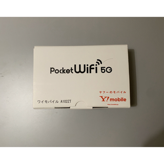 ソフトバンク(Softbank)のワイモバイル　ポケットWi-Fi 5G  A102ZT (PC周辺機器)