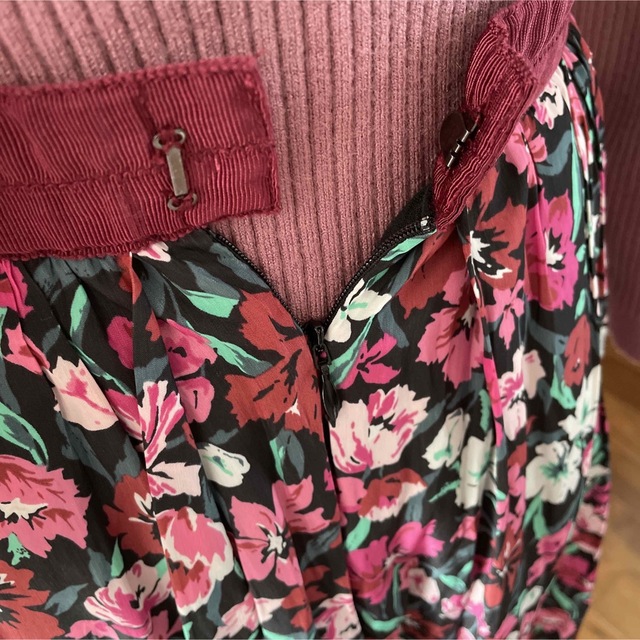 COCO DEAL(ココディール)のCOCODEAL ココディール　花柄プリーツスカート レディースのスカート(ロングスカート)の商品写真