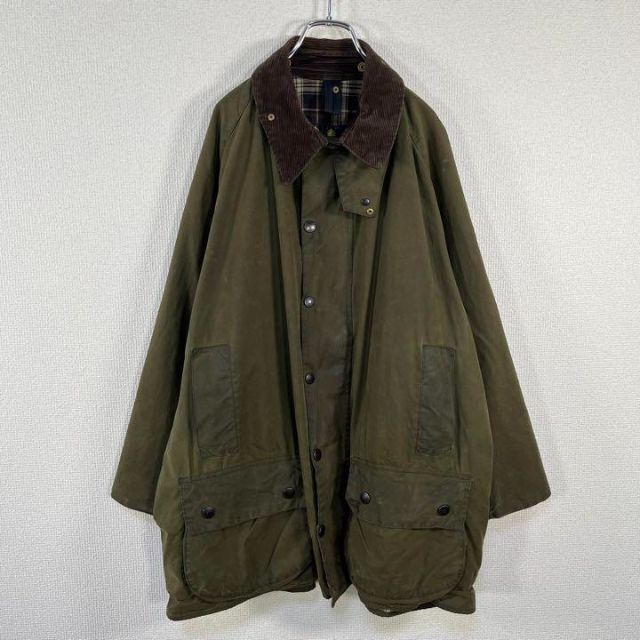 90s】バブアー/Barbour ジャケット ビューフォート オイルド カーキ