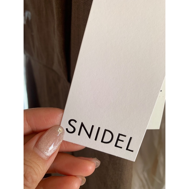 SNIDEL(スナイデル)のSNIDEL バックオープンワンピース♥️ レディースのワンピース(ロングワンピース/マキシワンピース)の商品写真
