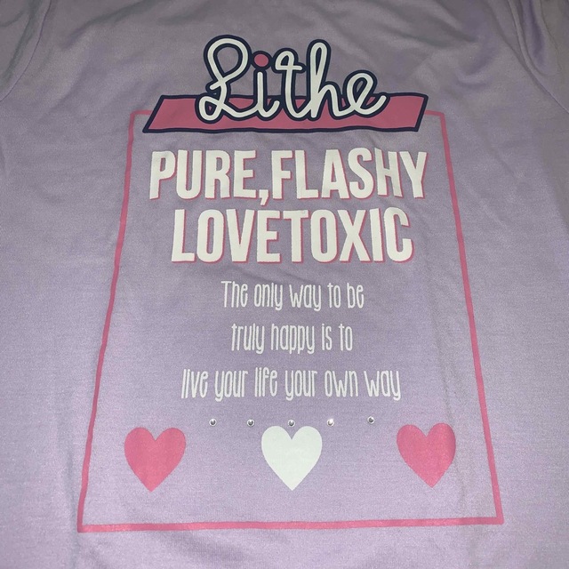 lovetoxic(ラブトキシック)のLovetoxix  長袖Tシャツ（Lサイズ） キッズ/ベビー/マタニティのキッズ服女の子用(90cm~)(Tシャツ/カットソー)の商品写真