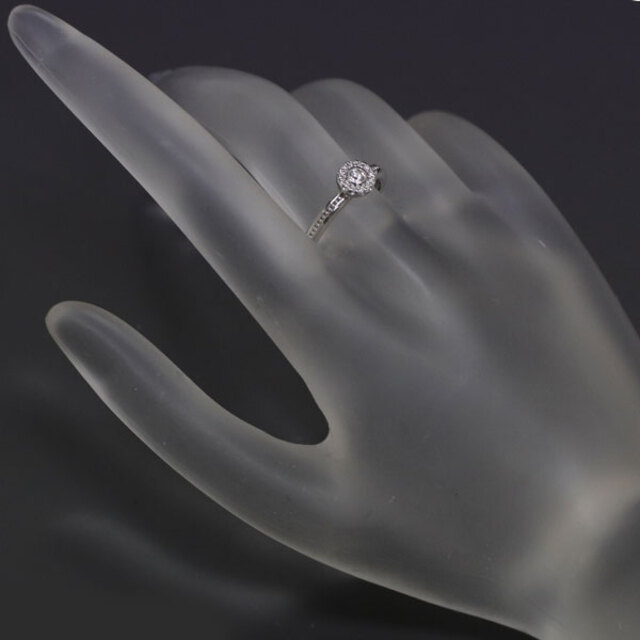 wish upon a star K18WG ダイヤモンド リング 0.068ct D0.05ct レディースのアクセサリー(リング(指輪))の商品写真