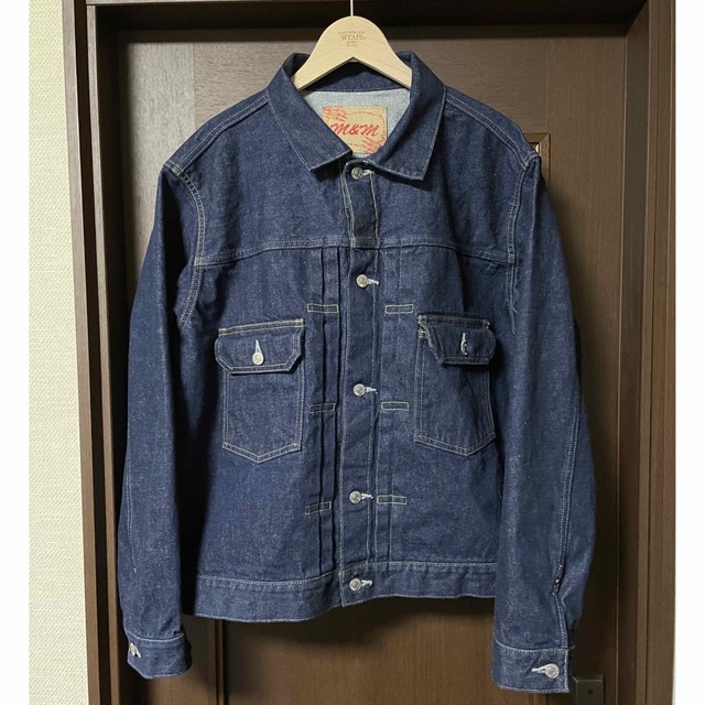 m&m masses DENIM JKT WASH L マシス キムタク デニム-