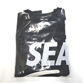 【良デザイン】WIND AND SEA 袖配色 両面ロゴ サーフ XL Tシャツ