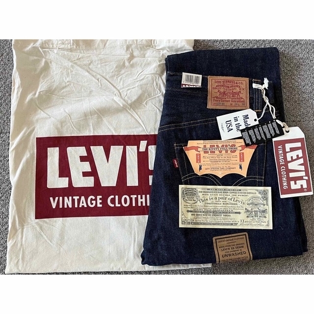 Levi's - LEVI'S LVC 47 501 XX 米国製 W 34Ｌ36  新品未使用
