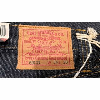 LEVI'S LVC 47 501 XX 米国製 W 34L36 新品未使用