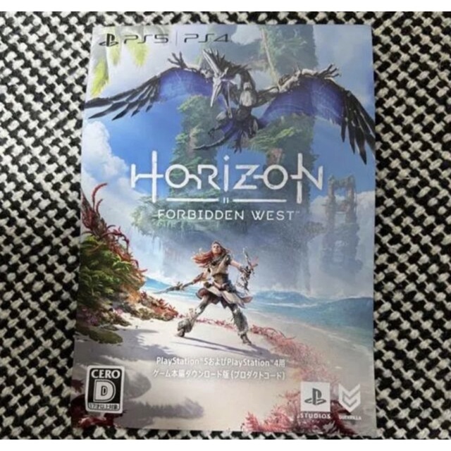 【新品】HORIZON FORBIDDEN WEST プロダクトコード エンタメ/ホビーのゲームソフト/ゲーム機本体(家庭用ゲームソフト)の商品写真