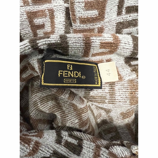 FENDI - 90s FENDI フェンディ ロゴ ズッカ柄 パイル ポロシャツの通販 ...