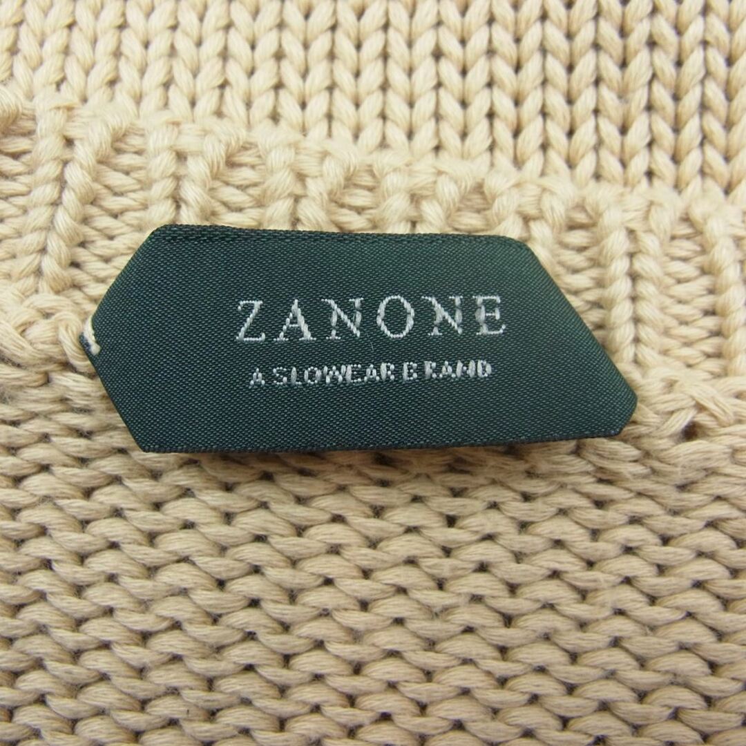 ZANONE ザノーネ イタリア製 ニット ベージュ系 42 3