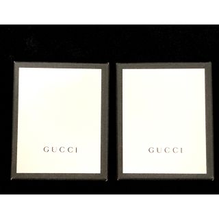 グッチ(Gucci)のグッチ 小物入れ/アクセサリー入れ/ジュエリーBOX&保存袋 ホワイト2個セット(その他)