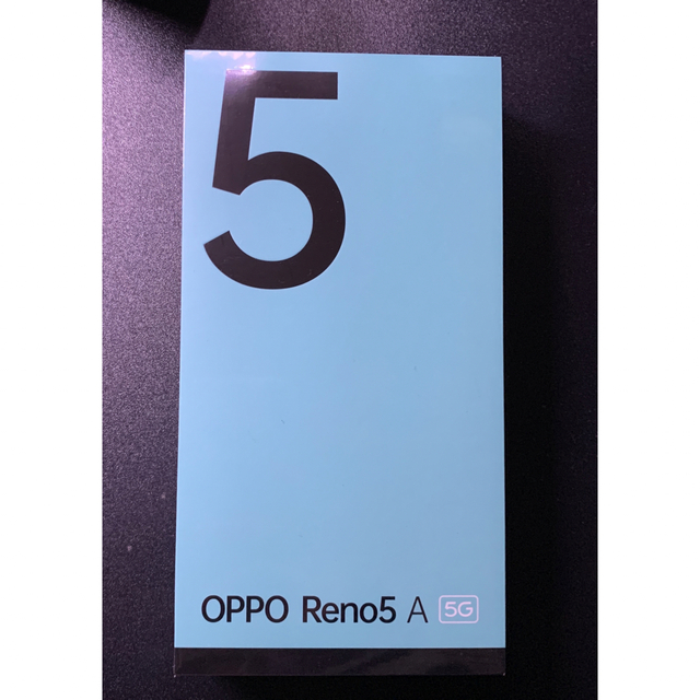 OPPO Reno5 A eSIM版　シルバーブラック　新品未開封