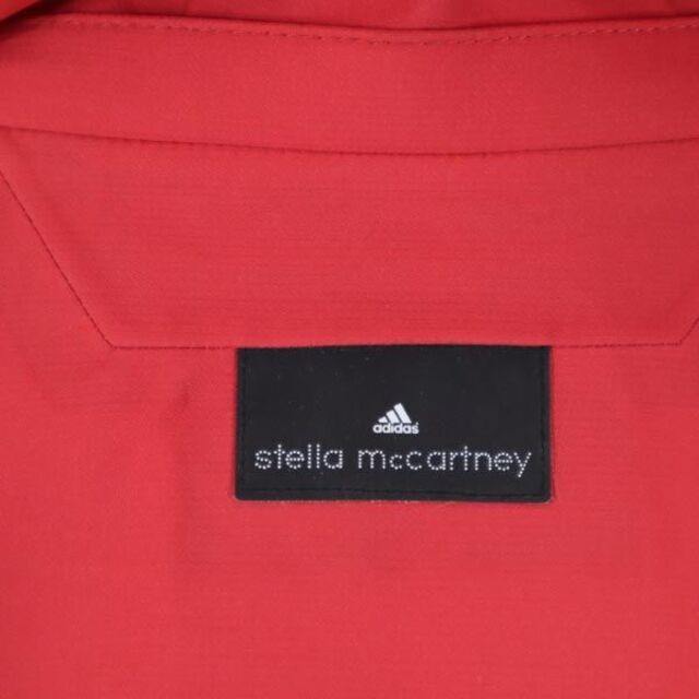 アディダス ステラマッカートニー  マウンテンパーカー XS 赤 adidas Stella McCartney ブロックテックパーカー レディース   【230228】 2