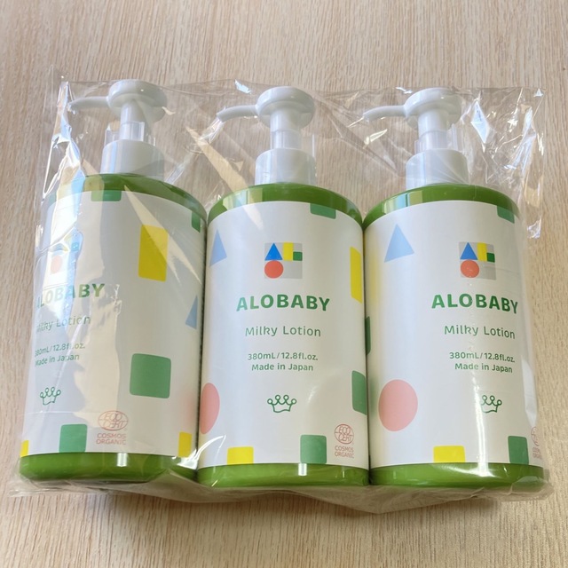 アロベビー ミルクローション 380ml ビッグボトル 3本 - 乳液/ミルク アロベビー ミルクローション 380ml ビッグボトル 3本 - 乳液/ミルク