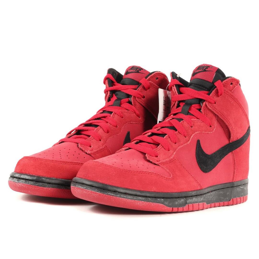 NIKE ナイキ DUNK HI GYM RED 904233-600 ダンク ハイ スニーカー シューズ 靴 ジムレッド シンプル カジュアル ブランド サイズ：27.5cm US9.5 【メンズ】【R039】