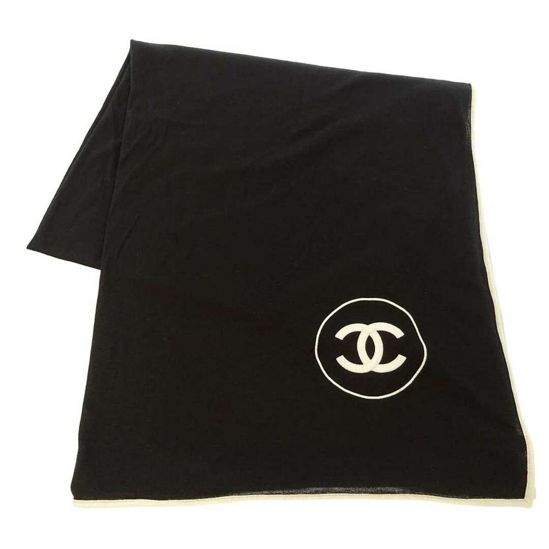 翌日発送可能】 - CHANEL シャネル スカーフ ショール 黒 CHANEL