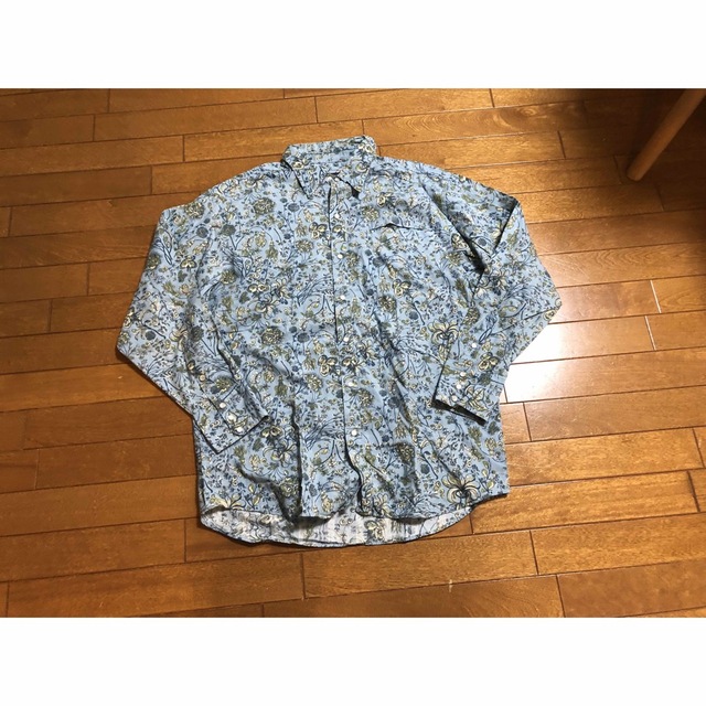 patagonia オーガニックコットン 総柄 シャツ Lサイズ www