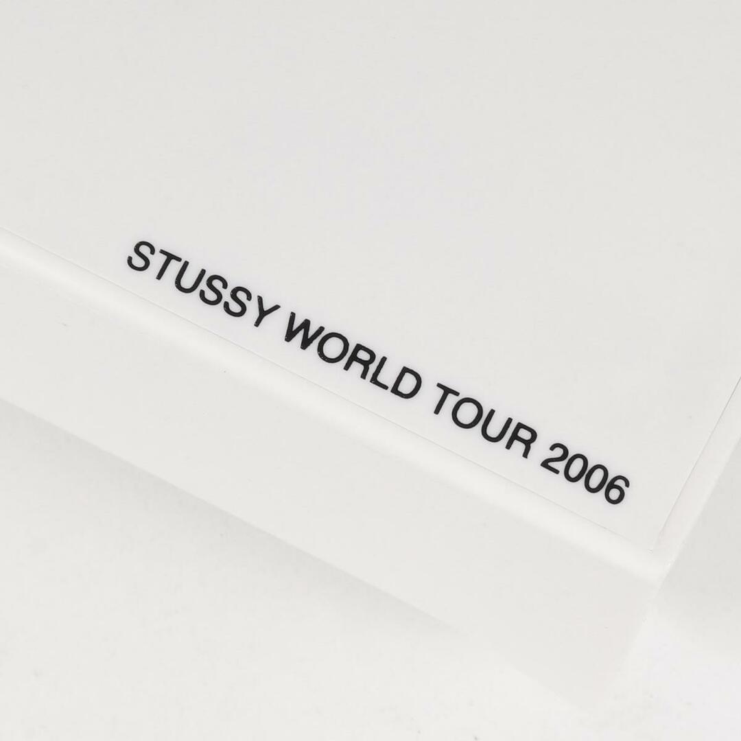 STUSSY ステューシー フィギュア ×MEDICOM TOY メディコム・トイ BE@RBRICK ベアブリック 1000% ワールドツアー 2006年モデル ホワイト 1000% シンプル ブランド 【メンズ】【美品】【R039】