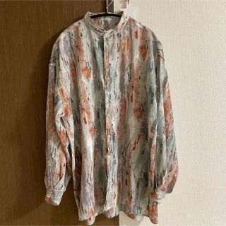 《値下げ》柄シャツ(シャツ/ブラウス(長袖/七分))