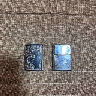 Zippo 花 フラワー ゴールド＆プラチナ コンビ 仕上げ 未使用品