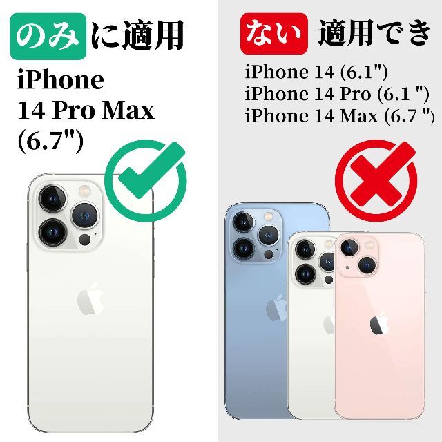 Cozycase iPhone 14 Pro Max用 防水ケース 完全防水 3