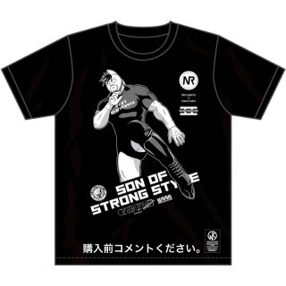 新日本プロレス Tシャツ 成田蓮 キン肉マン 柴田勝頼 キン肉万太郎 フィギュア(Tシャツ/カットソー(半袖/袖なし))