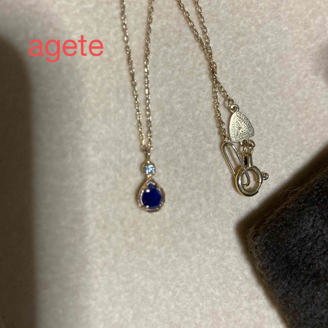 アガット agete ロケットペンダント ネックレス