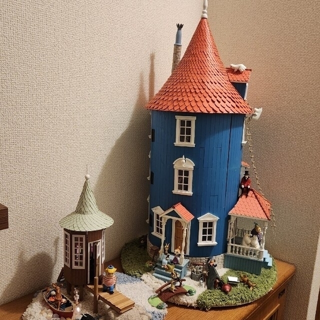 ディアゴスティーニ ムーミンハウス 水浴び小屋 完成形|本 ディアゴスティーニ ムーミンハウス 水浴び小屋 完成形|本