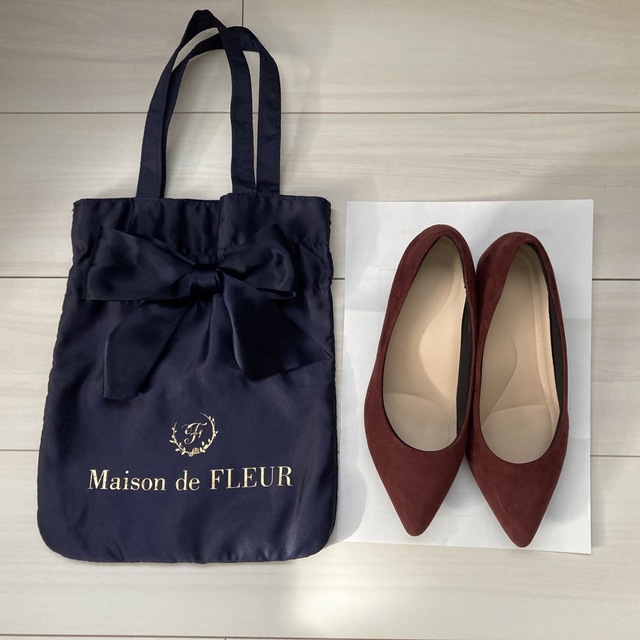 Maison de FLEUR(メゾンドフルール)のMaison de FLEUR メゾン ド フルール　リボントートミニ レディースのバッグ(トートバッグ)の商品写真