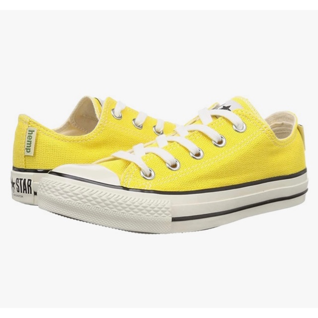 ALL STAR（CONVERSE）(オールスター)のオールスターコンバース 新品24センチ　イエロー レディースの靴/シューズ(スニーカー)の商品写真